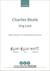 Sing Love SAB choral sheet music cover